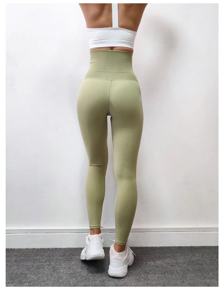 legging de compression femme vert